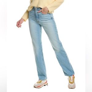 Alex high rise straight jeans